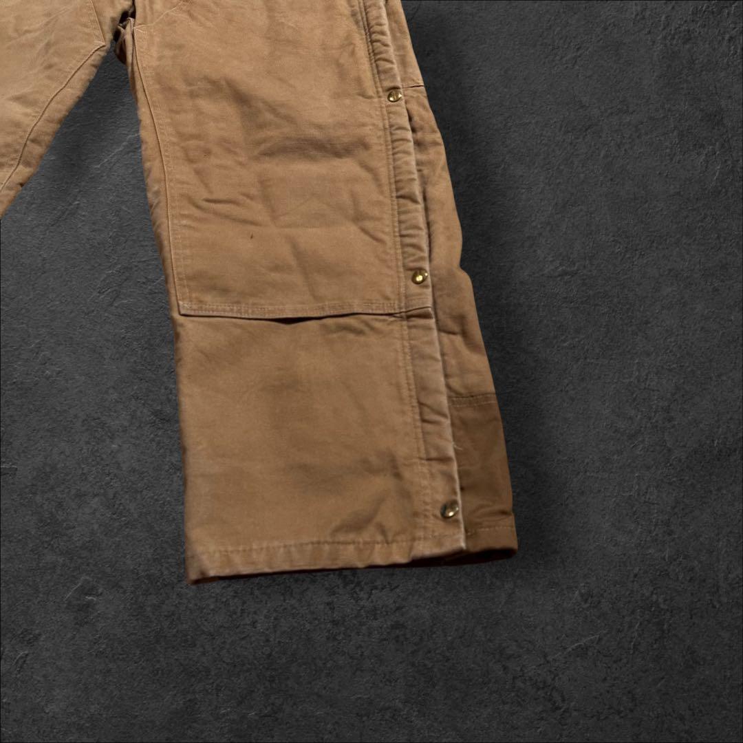 Carharttカーハート オーバーオールダック中綿キルティングダブルニー古着