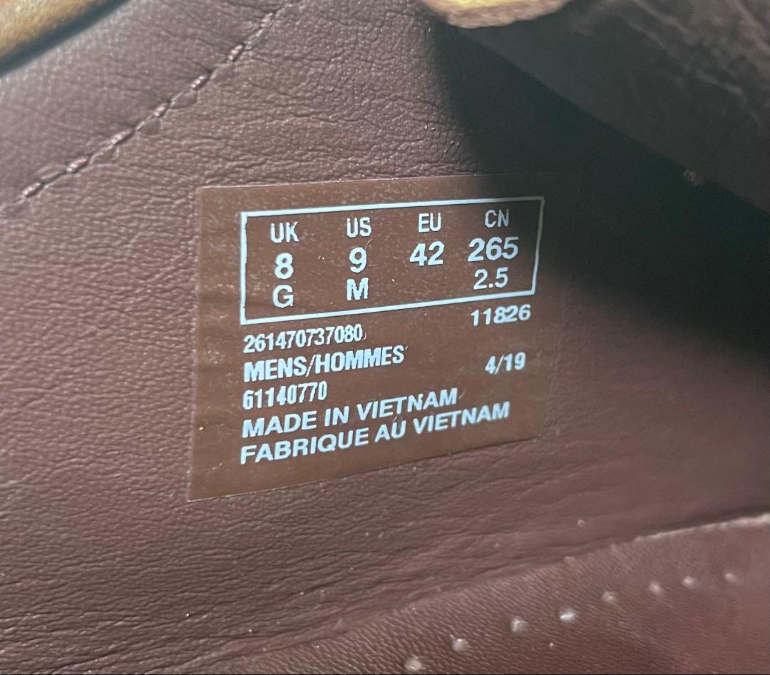 CLARKS × Wu-Tang Clan Wallabee 26cm ブラウン