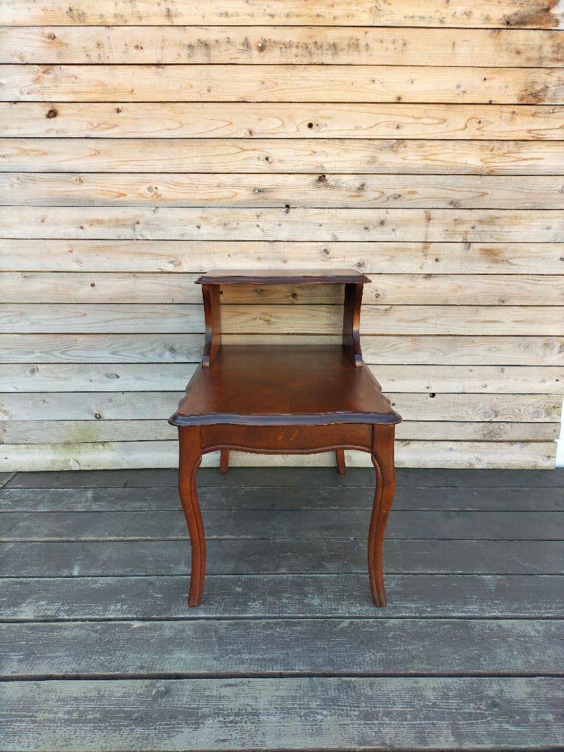 M♦年末Sale東名 希少　US製　ウッド エンドテーブル　サイドテーブル