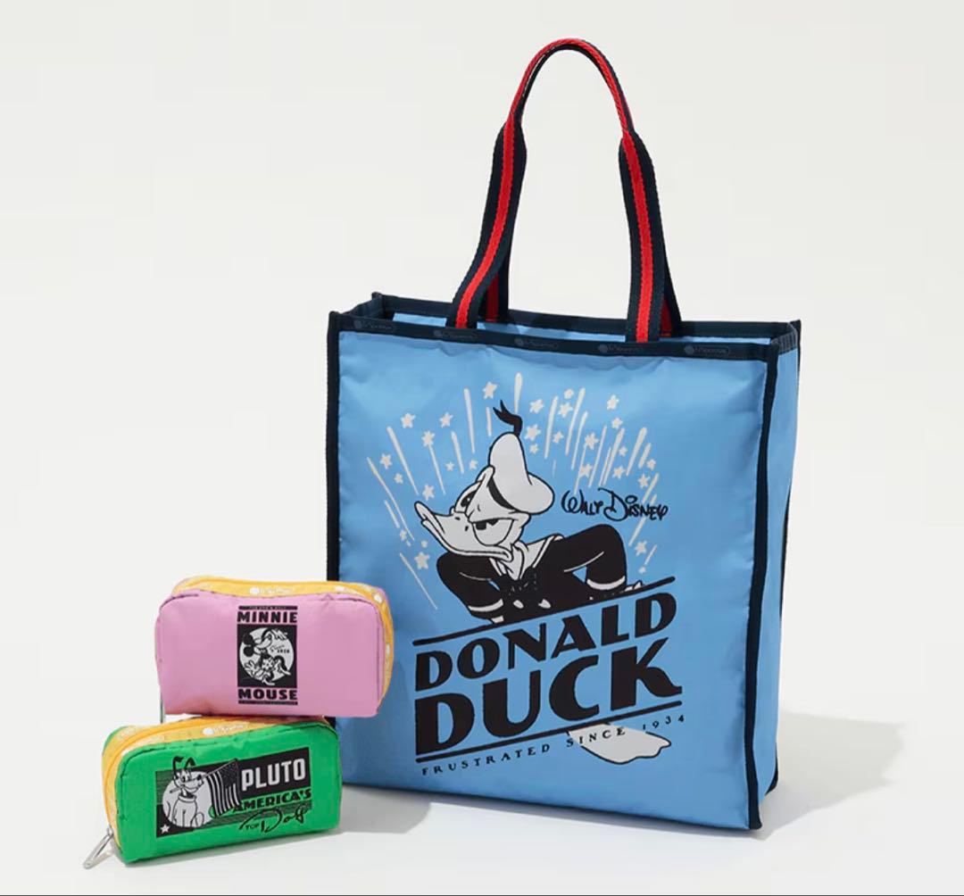LeSportsac ドナルドダック エコバッグDisney100周年限定