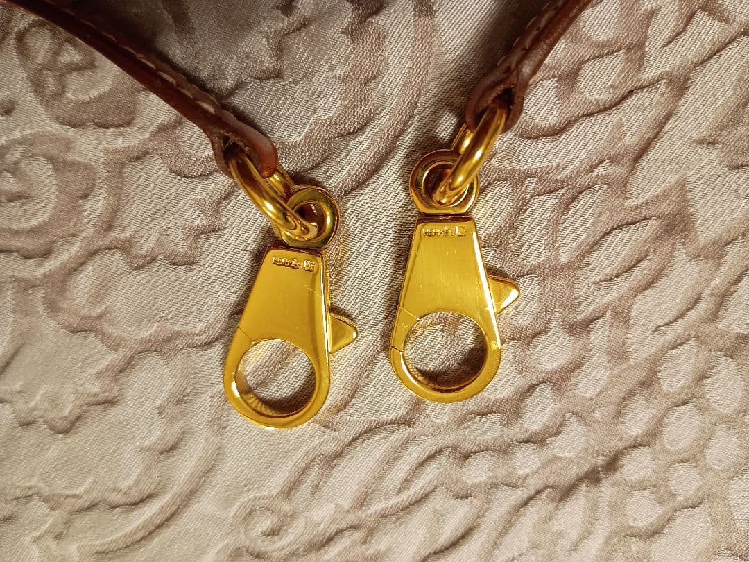 エルメス ケリーバッグ バーガンディ色の付属品 ショルダーストラップ