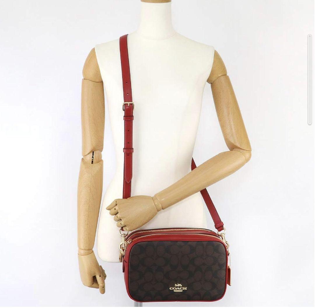 コーチ　coach ショルダーバッグ 2way シグネチャーミニバッグレディース