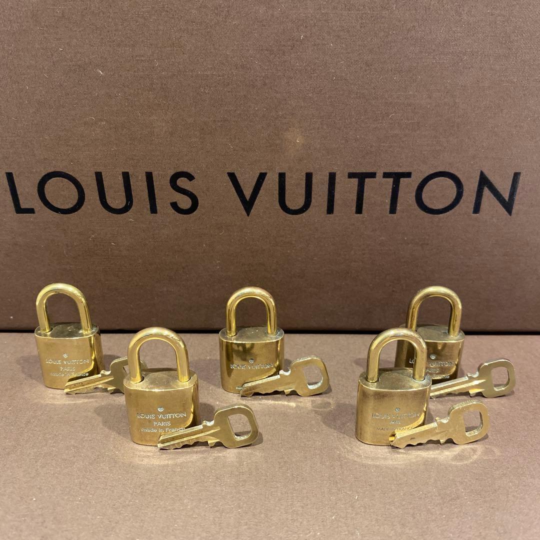 L00119　ルイヴィトン　パドロック　カデナ　南京錠　鍵