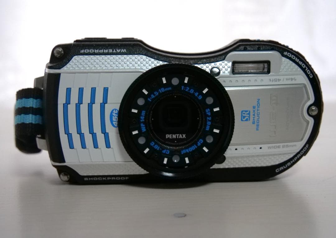 PENTAX 防水デジタルカメラ WG-3 美品 1600万画素 防塵 耐寒