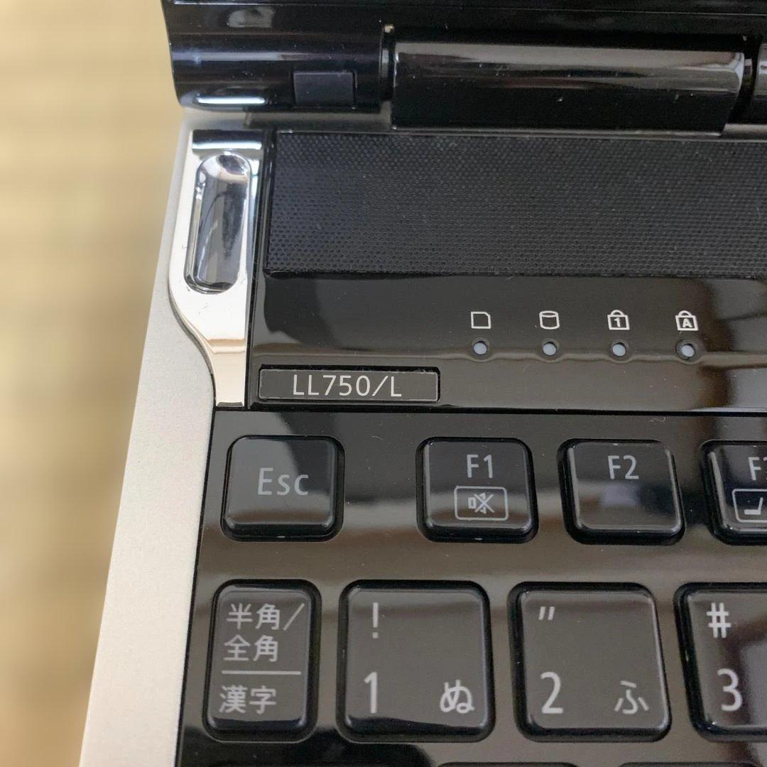 NEC LaVie SSD PC-LL750LS6B 高速 i7 ノートPC