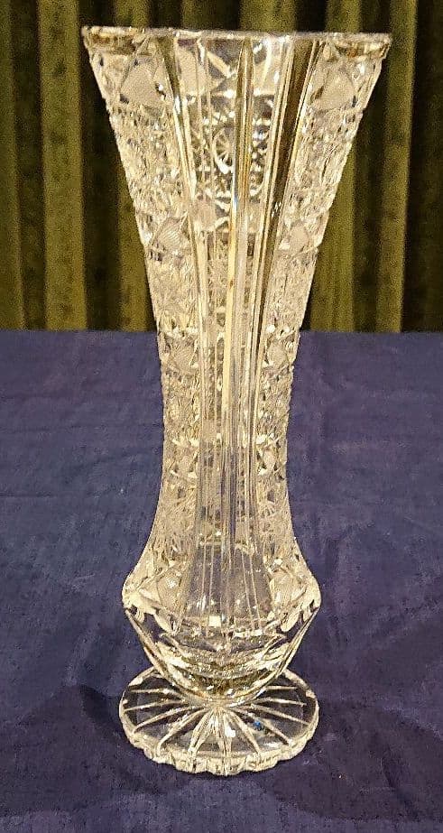 ボヘミア 花瓶   25.5㌢