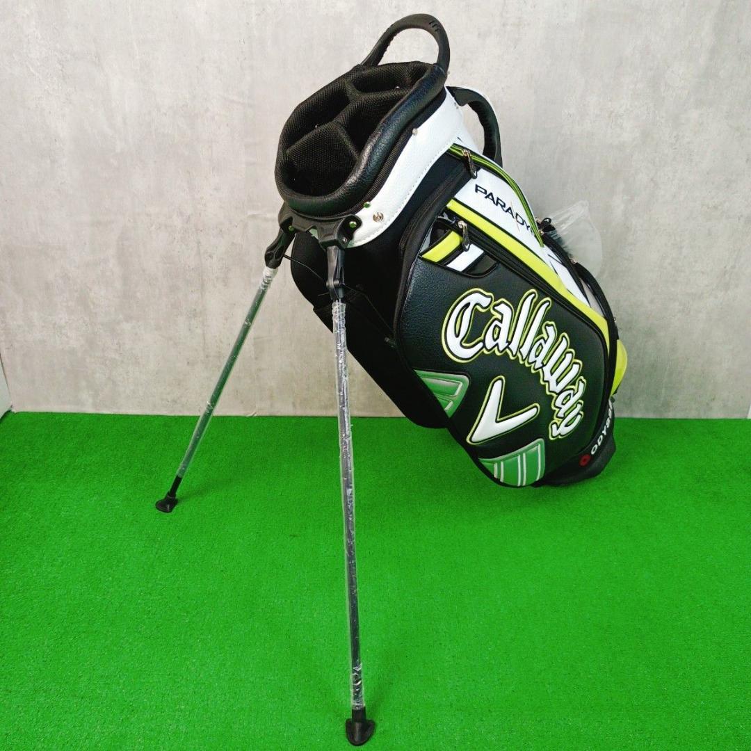 美品　キャロウェイ パラダイム スタンド式キャディバッグ 9型 口枠4分割
