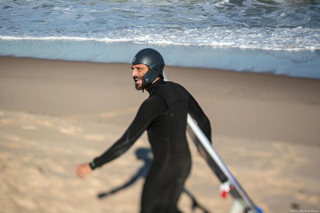 サーフィン・ボディボード Simba surf helmet - Black - Size s