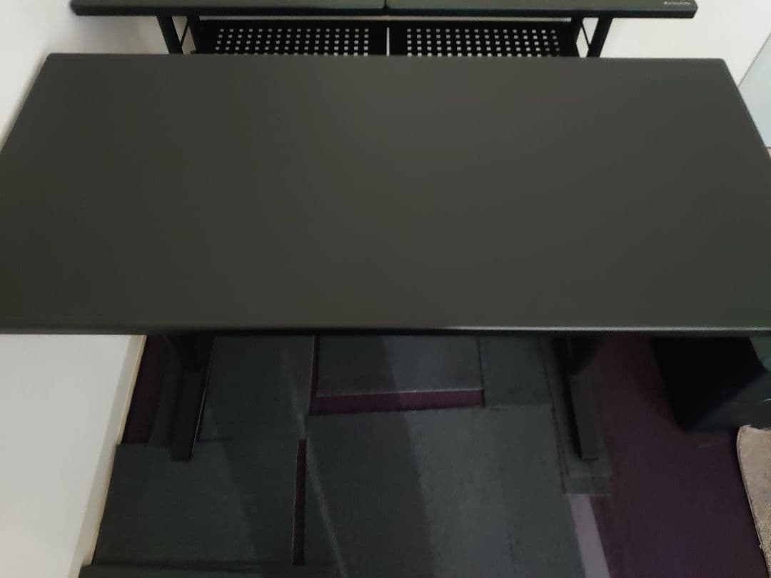 Bauhutte バウヒュッテ ゲーミングデスク ブラック 幅120cm