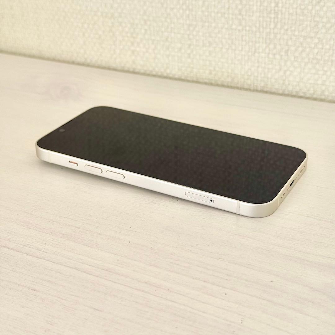 【美品】Apple iPhone 14 256GB SIMフリー ホワイト 本体