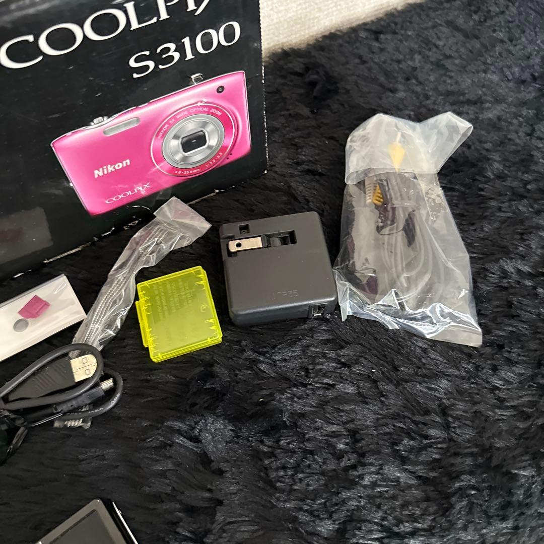 Nikon COOLPIX S3100 コンパクトデジタルカメラ　ピンク