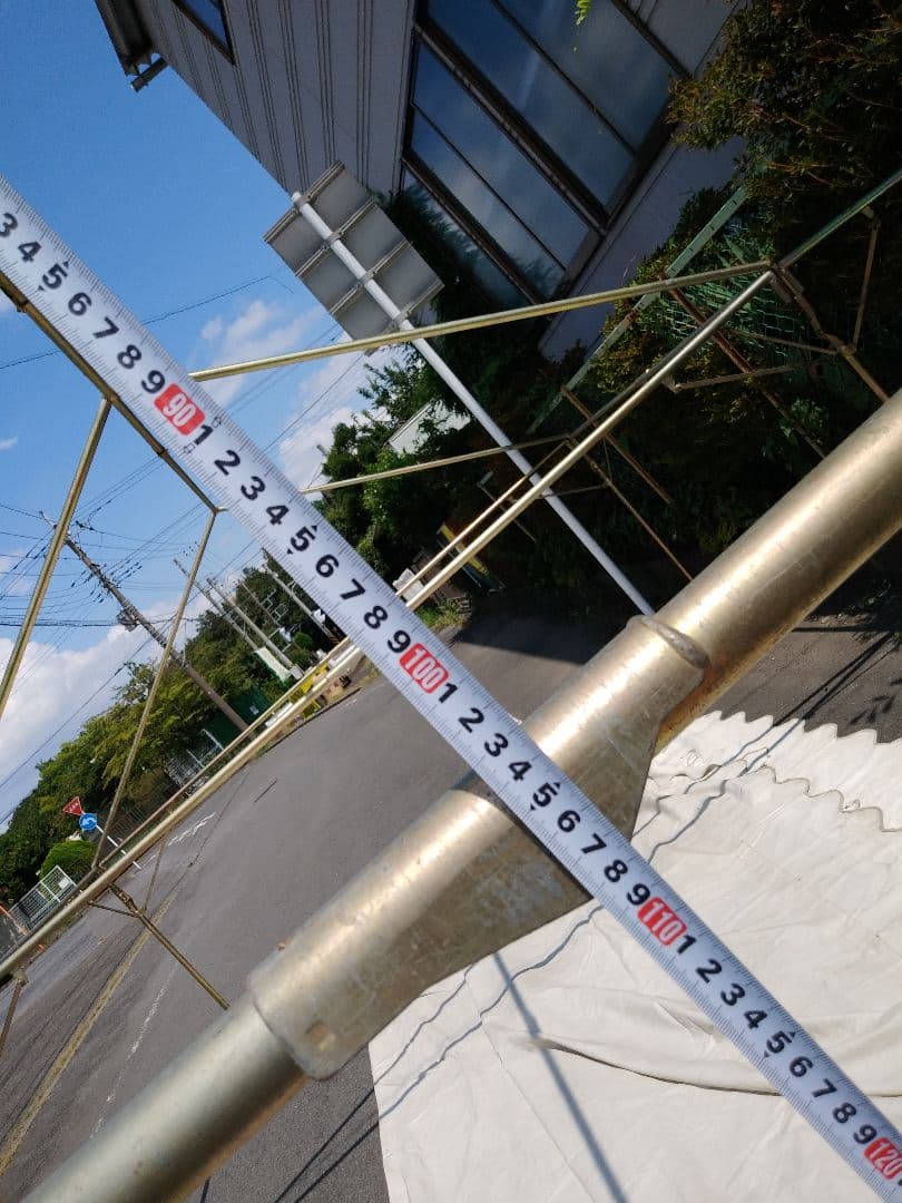 さつまいも専門店　仮設テント　　2間3間(3.6×5.4)