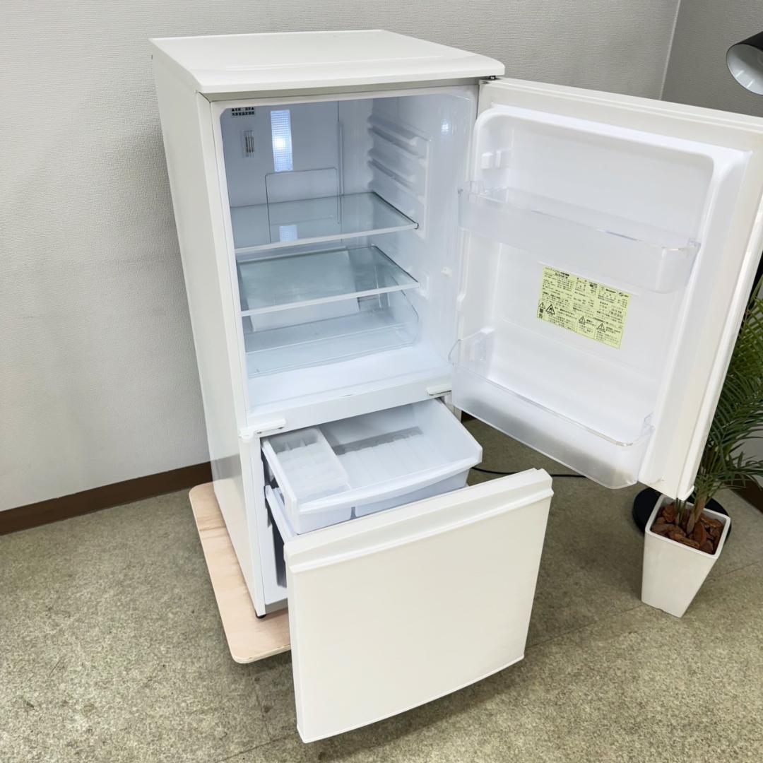 SHARP 冷蔵庫 小型 一人暮らし 137L 2019年製 3ヵ月保証