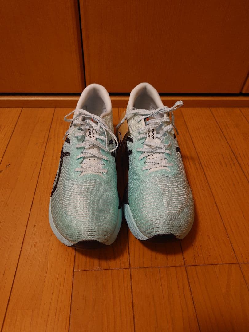 アシックス　メタスピードエッジパリ 28.5cm 水色　陸上競技