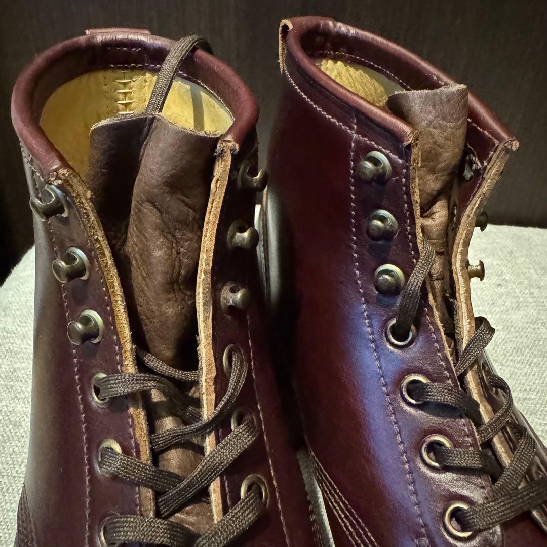 B*a様 Julian ブーツ ダークチェリー サイズ9 新品デッドストック