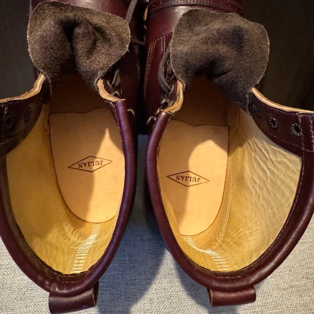 B*a様 Julian ブーツ ダークチェリー サイズ9 新品デッドストック