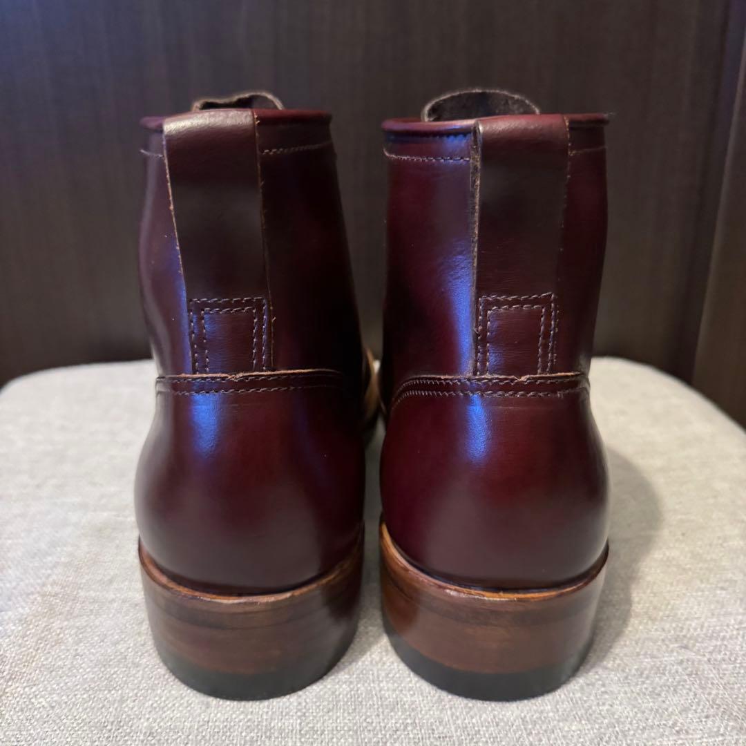 B*a様 Julian ブーツ ダークチェリー サイズ9 新品デッドストック