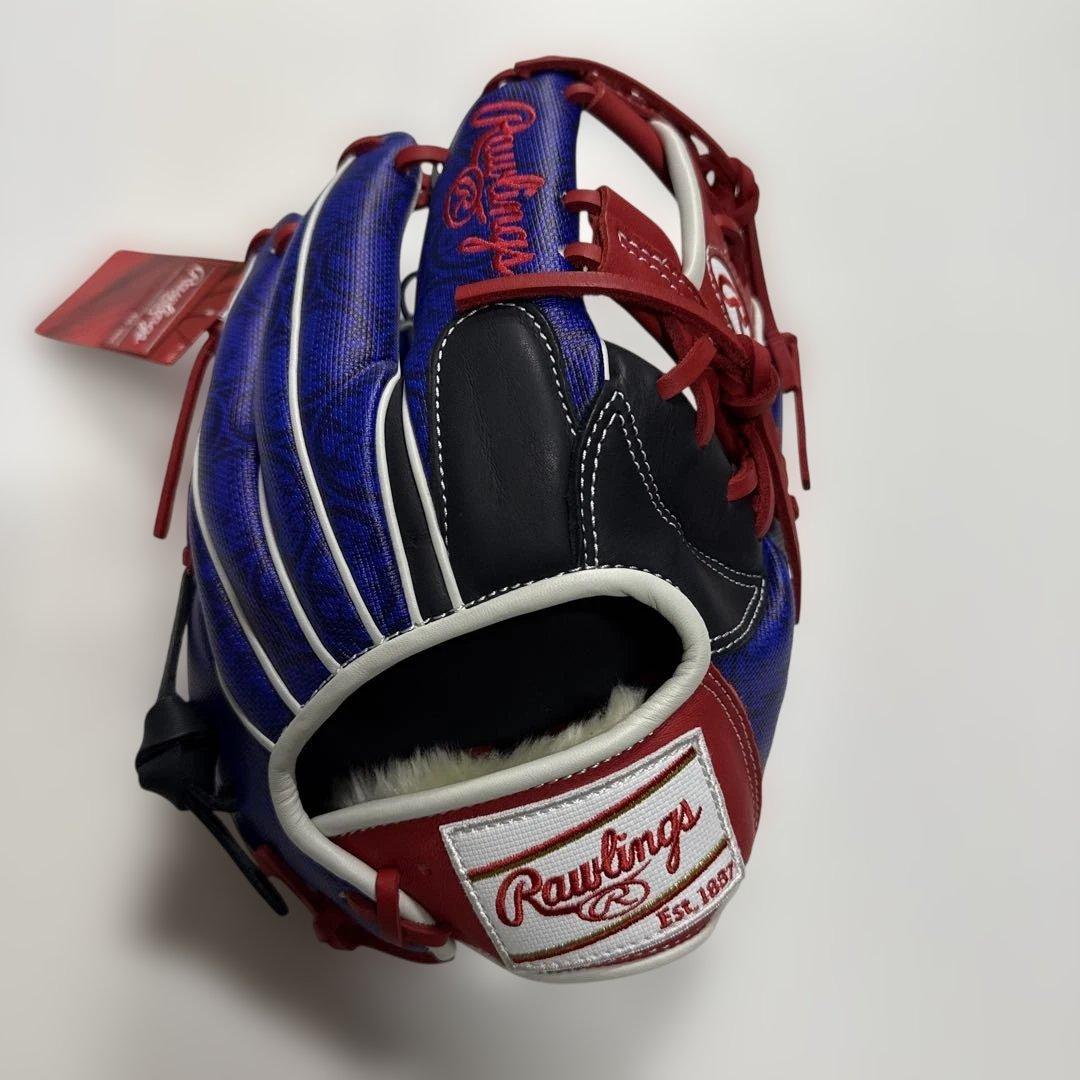 ローリングス 軟式用グラブ 内野手 東京シリーズ MLB ミニチュアグラブ付き