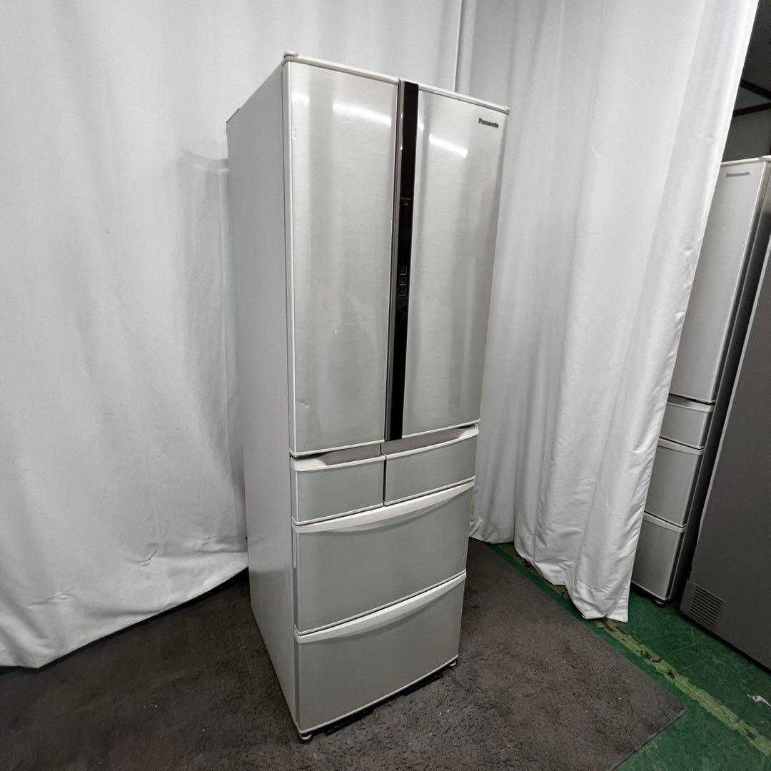 ★931　冷蔵庫　大型　パナソニック　411L　両開き　6ドア　設置無料　安い
