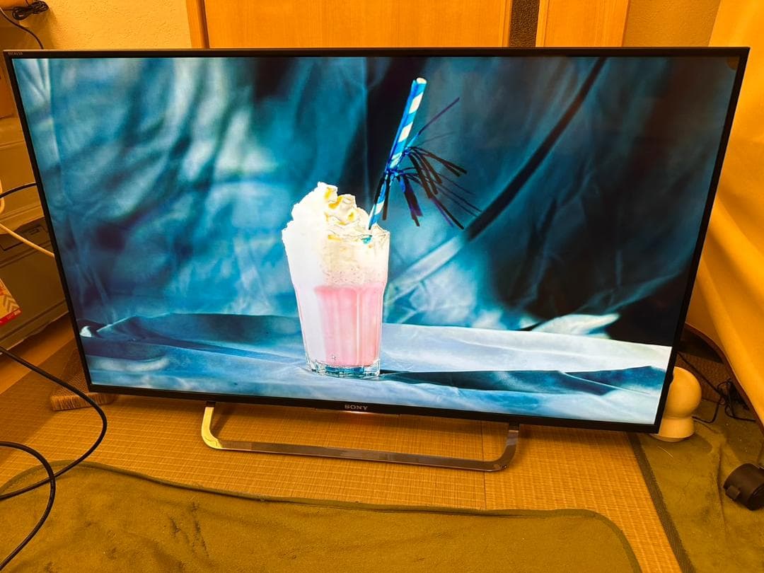 スマートテレビ　4K対応！SONY ソニー　KJ-43X8500C　映り綺麗