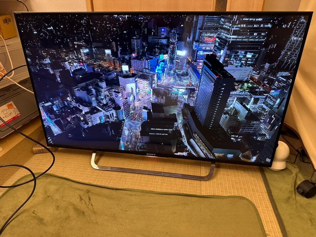 スマートテレビ　4K対応！SONY ソニー　KJ-43X8500C　映り綺麗