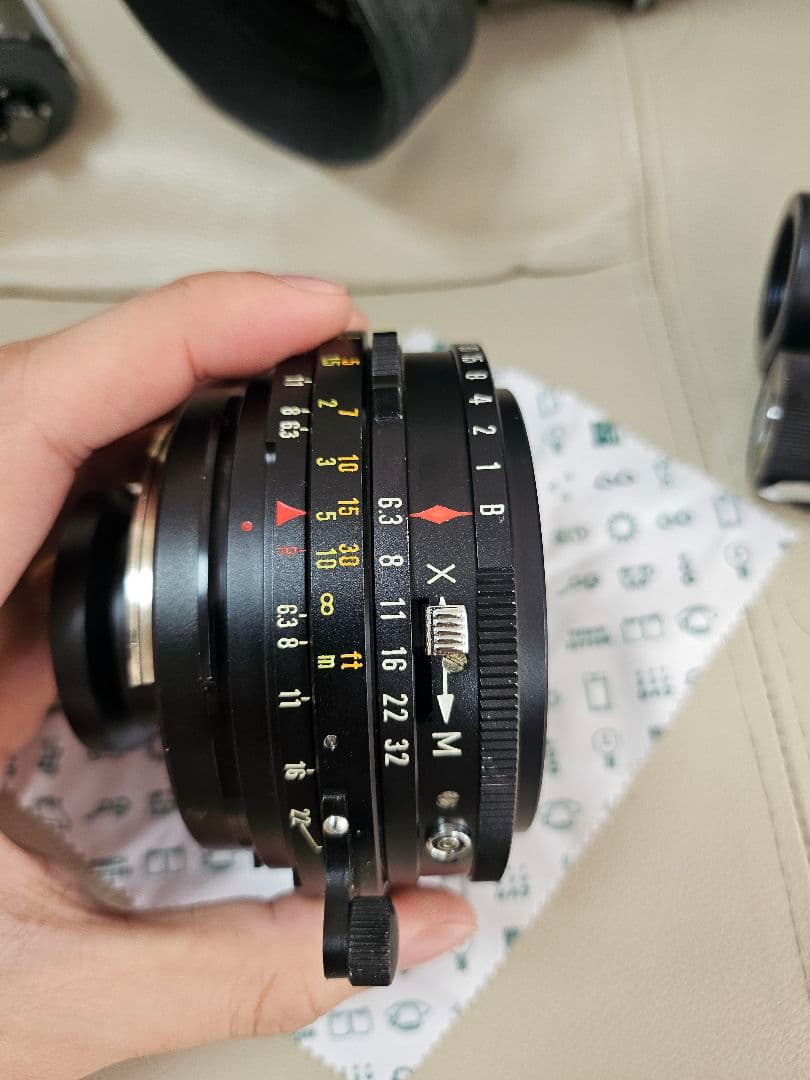 Mamiya Sekor 50mm f/3.5 ファインダー付き