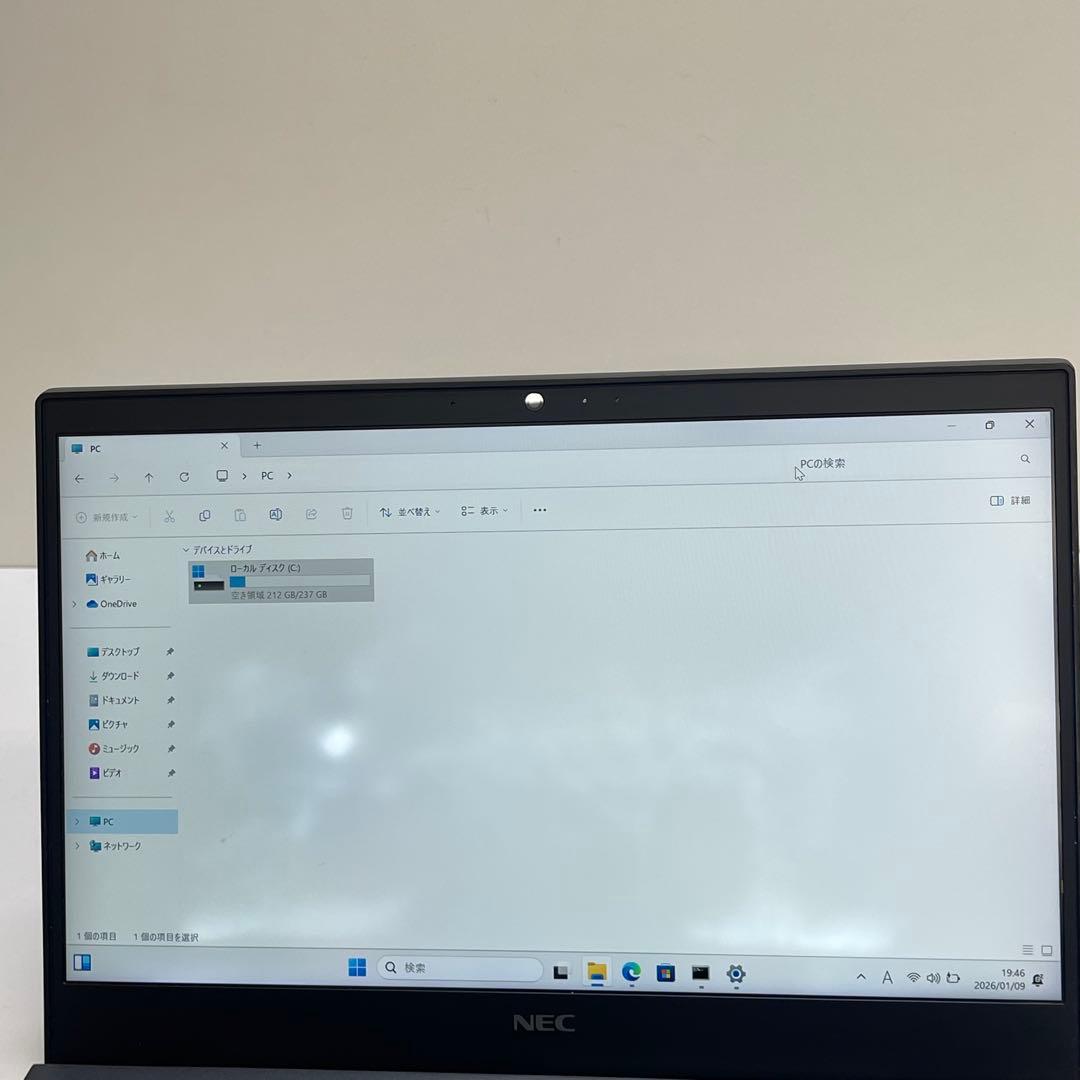 Windowsノート本体 #759 NEC Versapro VG-5 i5-8265U 8Gb 256G
