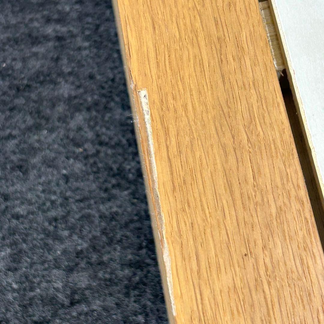 無印 ダブル ベッドフレーム 収納ベッド・ダブル・オーク材 チェスト d3011