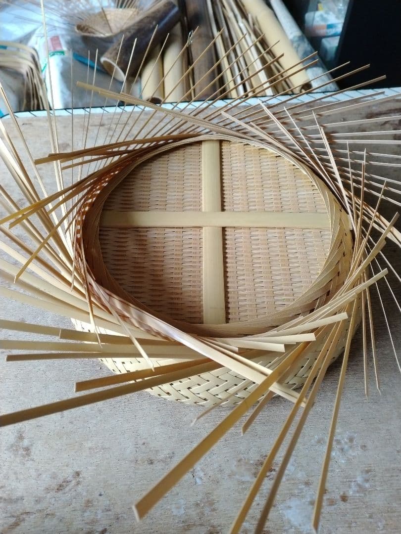 盛篭（ござ目）（竹製品）