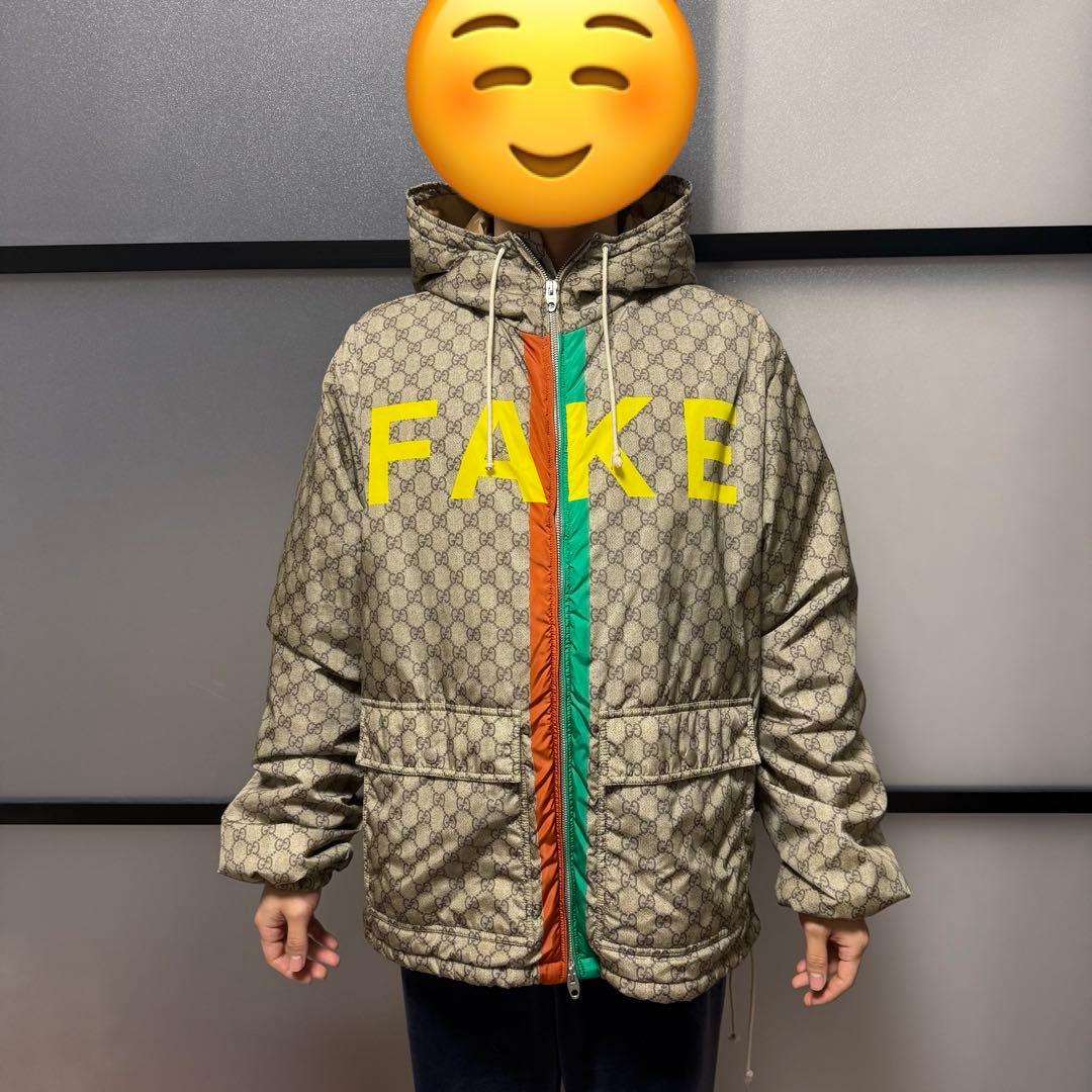 GUCCI FAKE NOT ナイロンジャケット