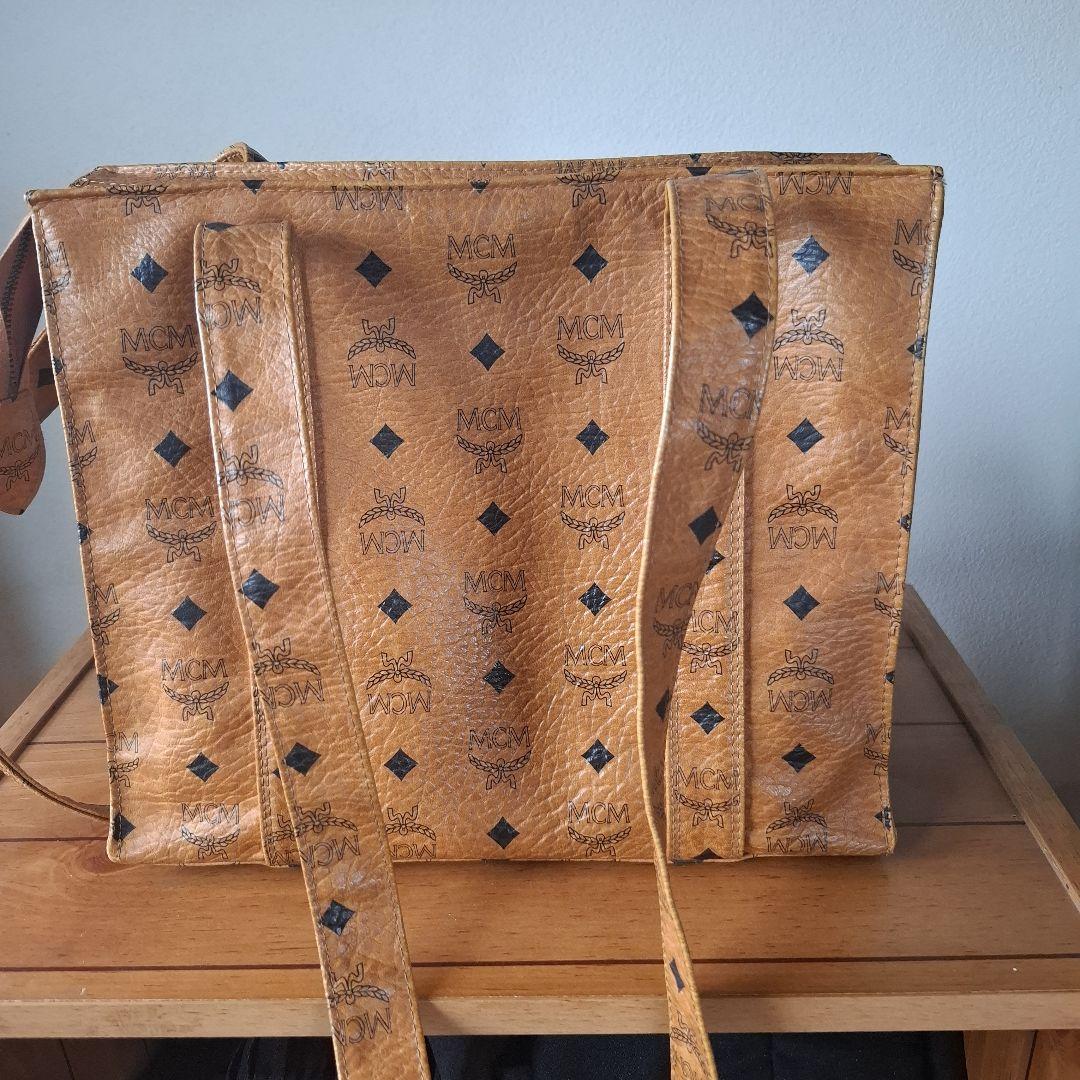 MCM ロゴプリント バッグ