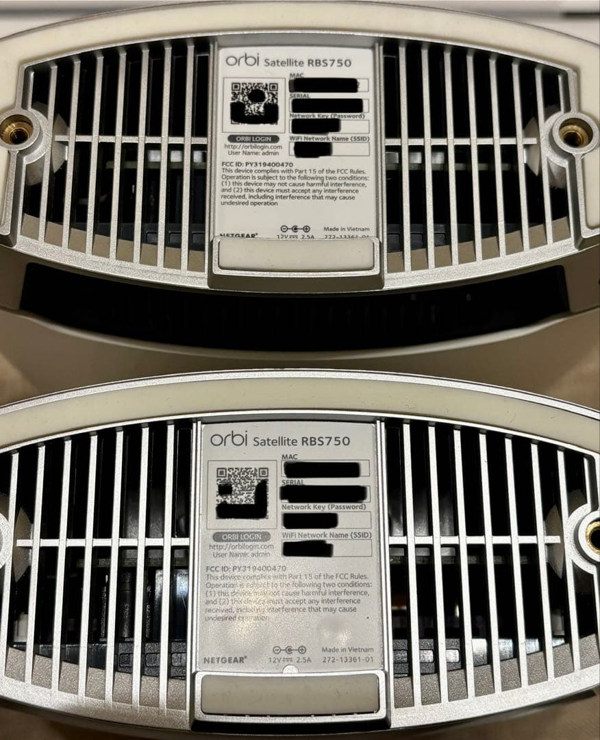 NETGEAR Orbi RBR750＋RBS750×2メッシュWiFi6セット