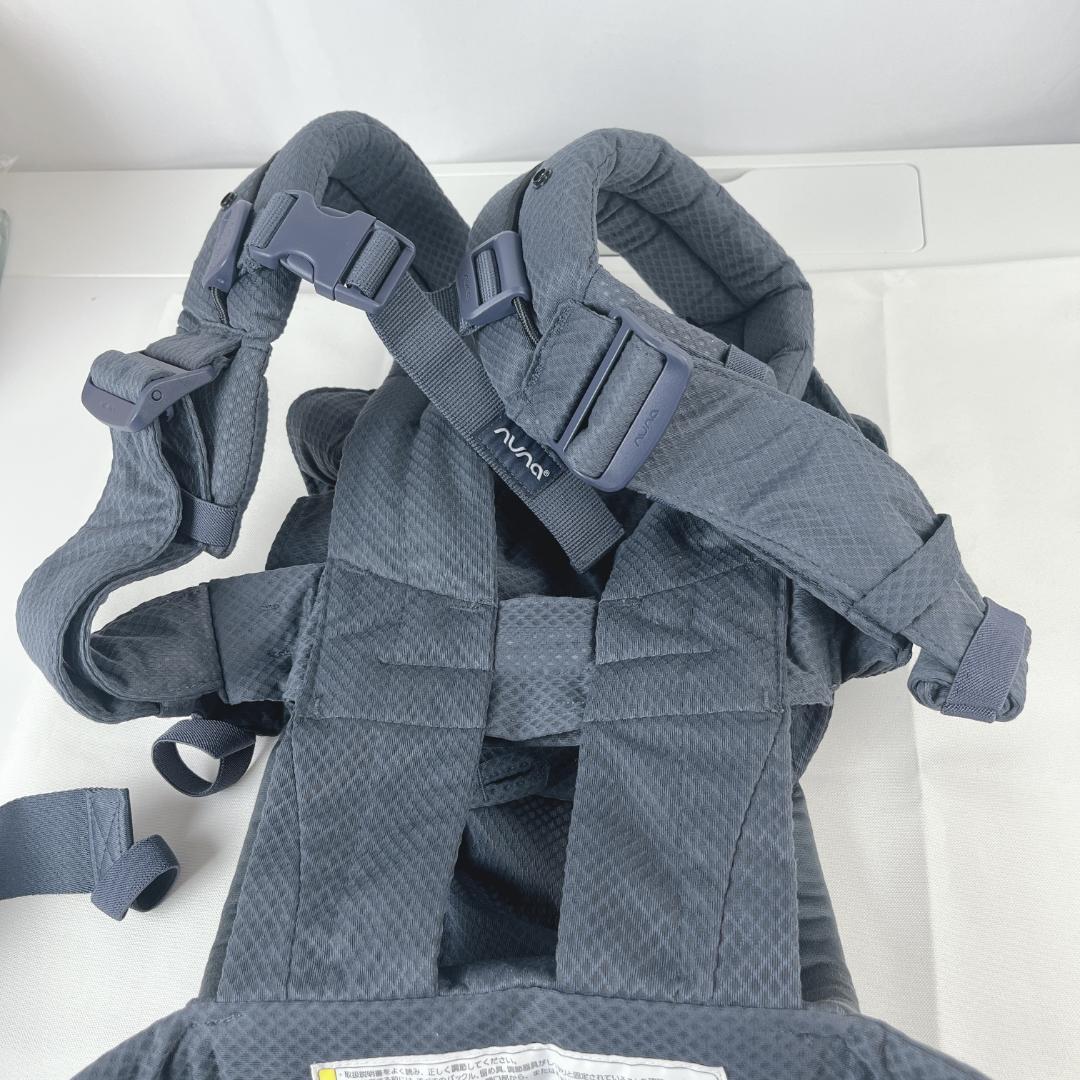美品☘️ ヌナ カドルクリック デニム 新生児OK 抱っこ紐 　nuna