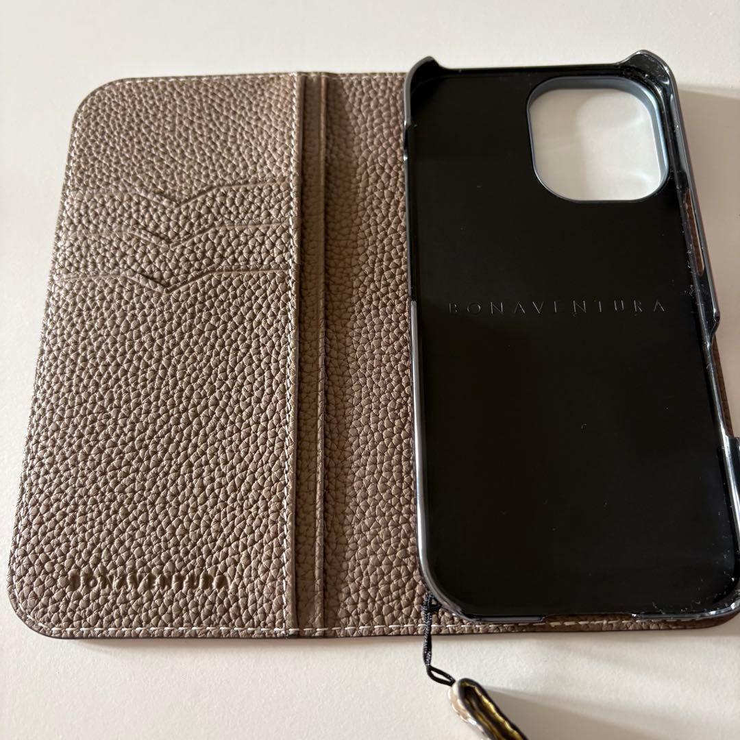 P*u様 ⭐︎超美品⭐︎BONAVENTURA 手帳型ケース ストラップつき♡
