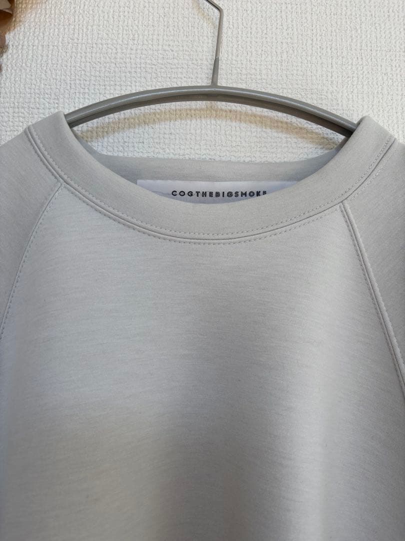 COGTHEBIGSMOKE DAISY TOP コグザビッグスモークスウェット