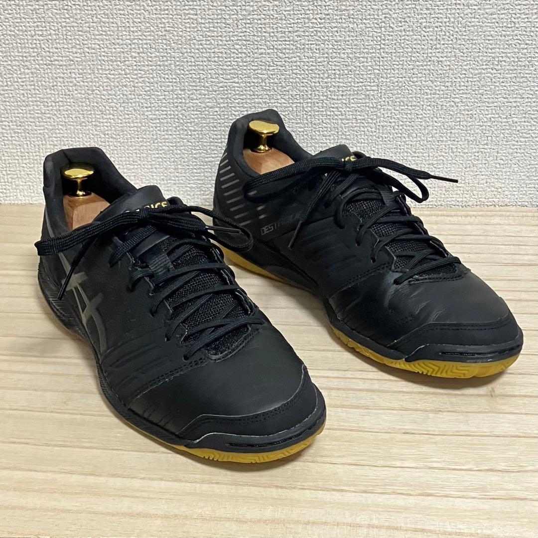 美品 アシックスasicsフット DESTAQUE FFブラック 26.5
