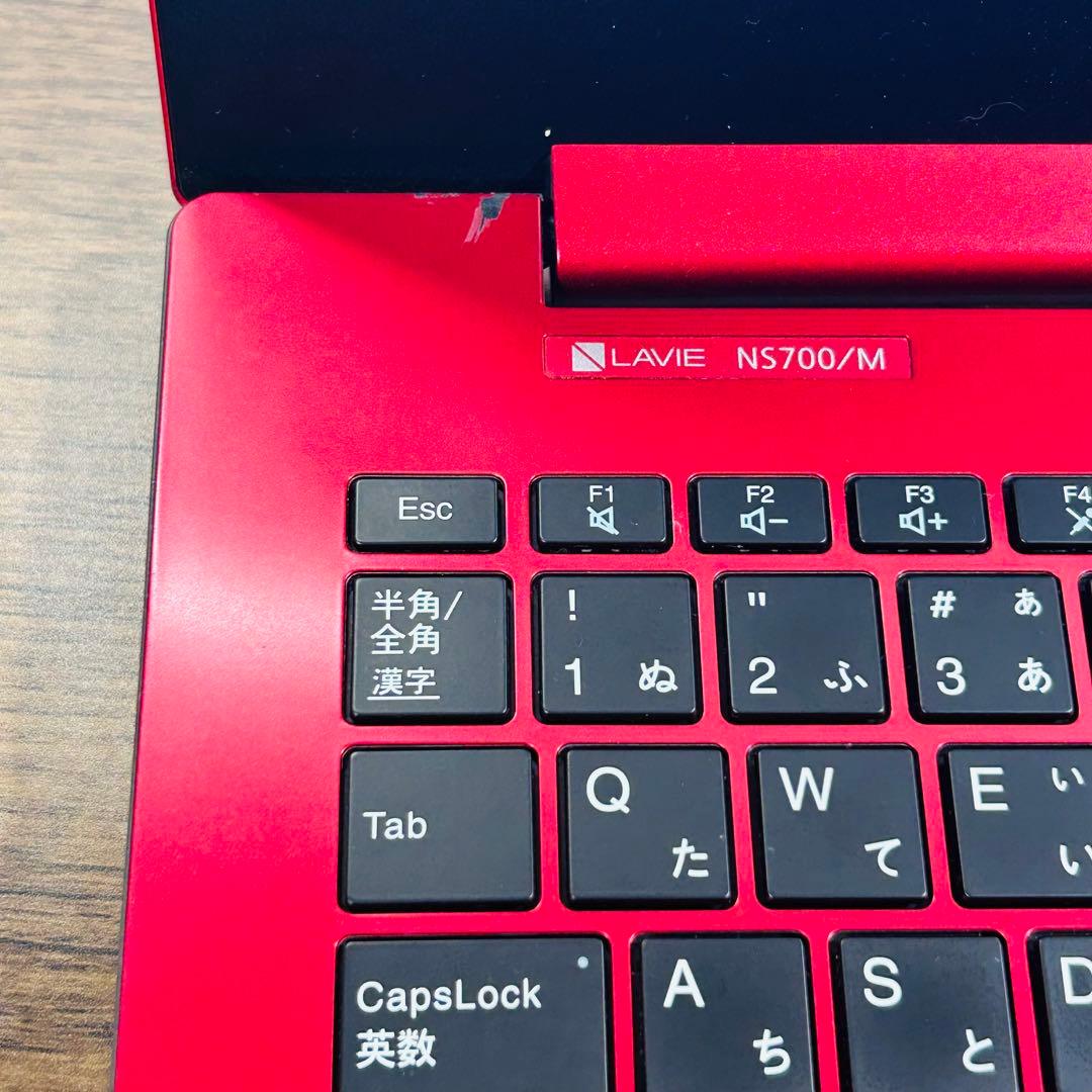 高性能i7 第8世代ノートPC SSD512/16GB オフィス付き NEC