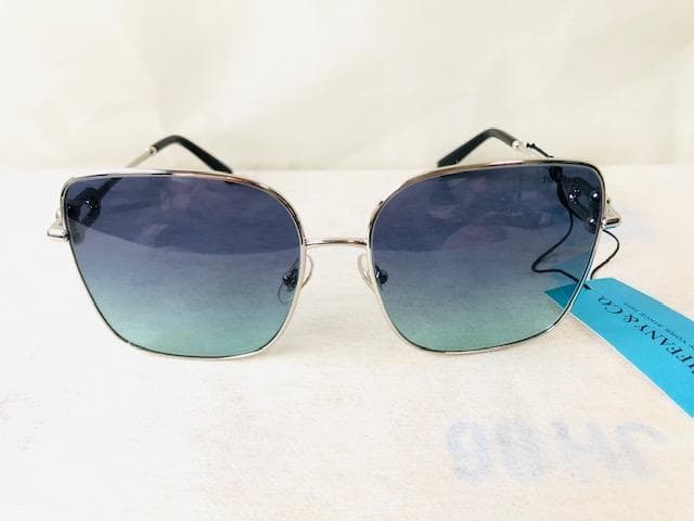 定価6万ティファニー青銀Tiffany&Coサングラス眼鏡メガネめがね国内正規品