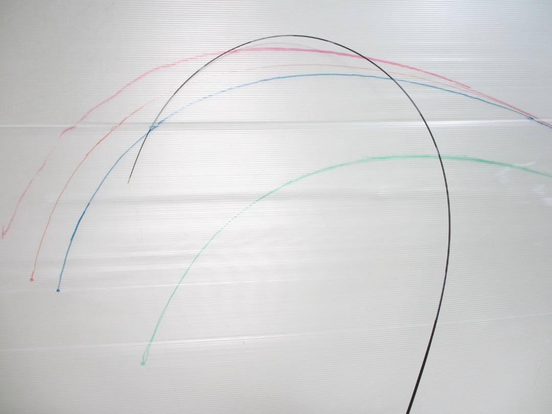 がまかつRe穂先 対応品 タイプE カーボン穂先 0.8～1.25(0207-1