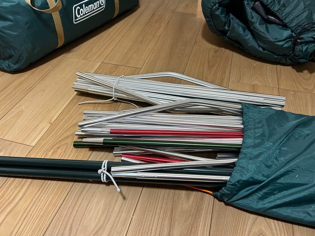 Colemanキャンプテント 使用は一度のみ