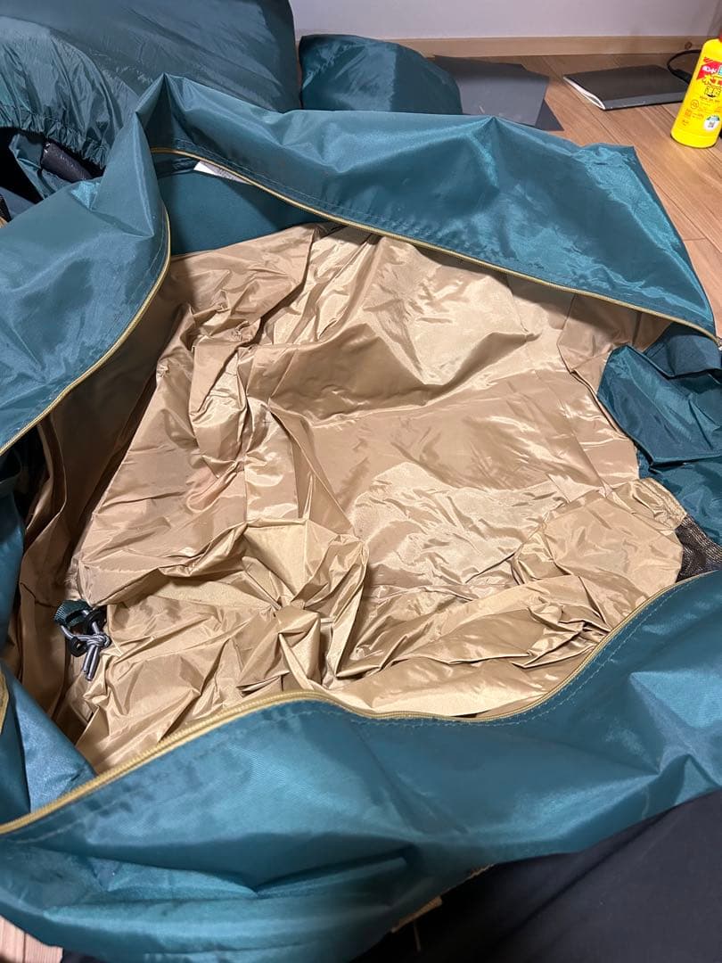 Colemanキャンプテント 使用は一度のみ