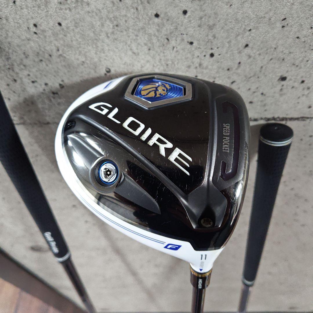 GLOIRE F11度、19度、ヨネックス i-EZONE10度SRシャフト3本