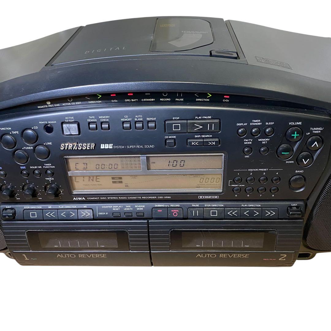美品✨AIWA アイワ バブルラジカセ CSD-XR90