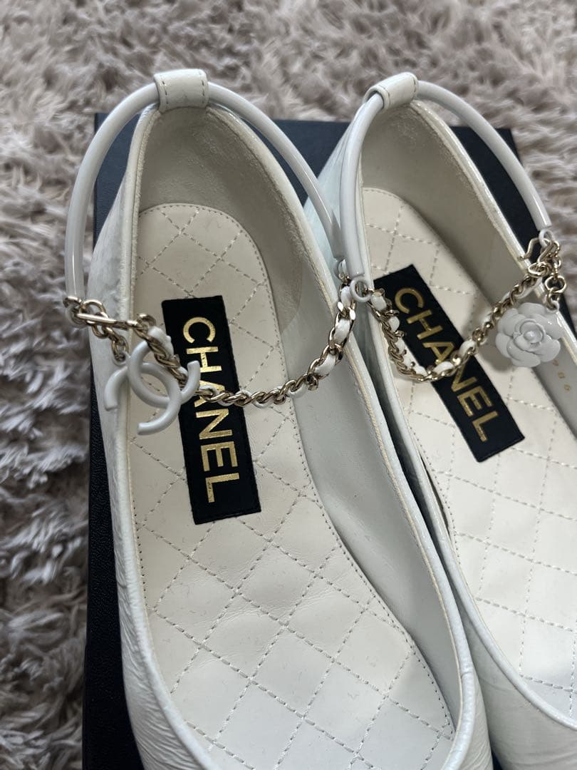 CHANEL シャネル カメリア バレリーナ 34