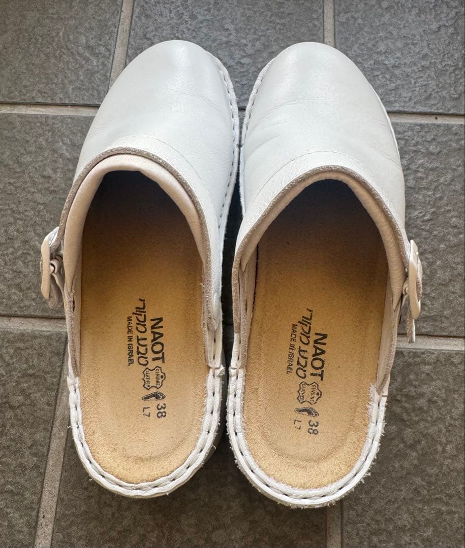 まりも　NAOT IRIS White 38 サボ　アイリス