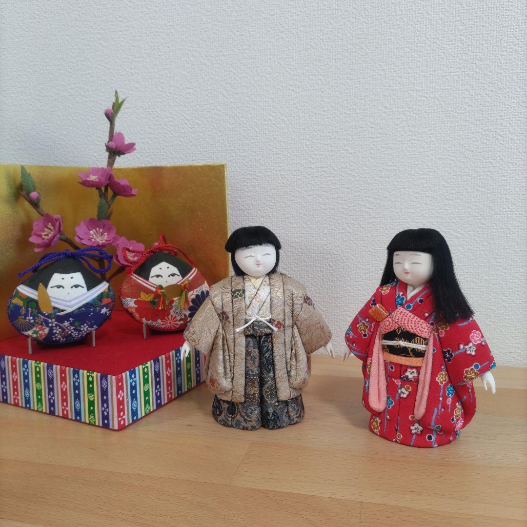 木目込人形『市松人形』♡ミニサイズ