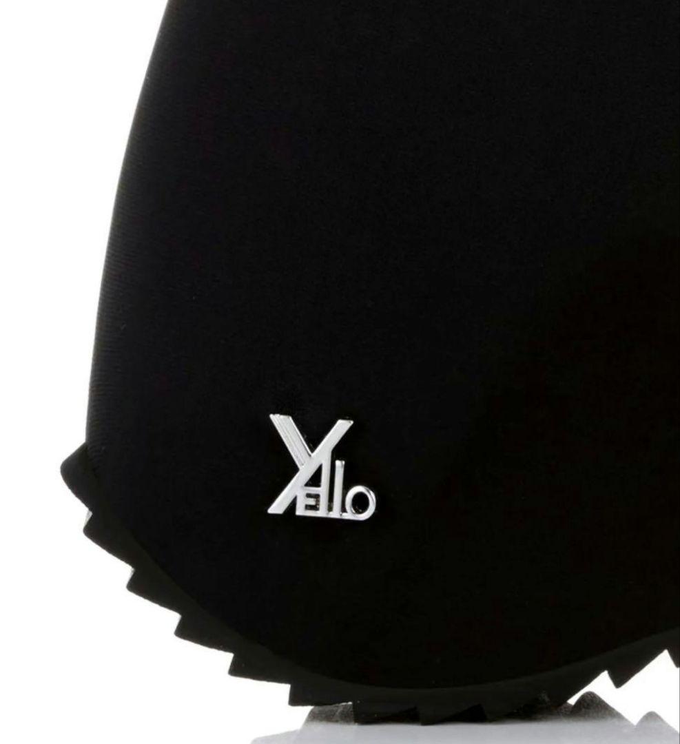 yello　TOKYO BLACK PLATFORM LONG BOOTS　新品