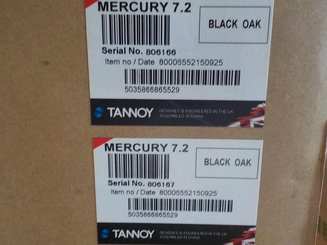 タンノイ マーキュリー７.２（並行輸入品）