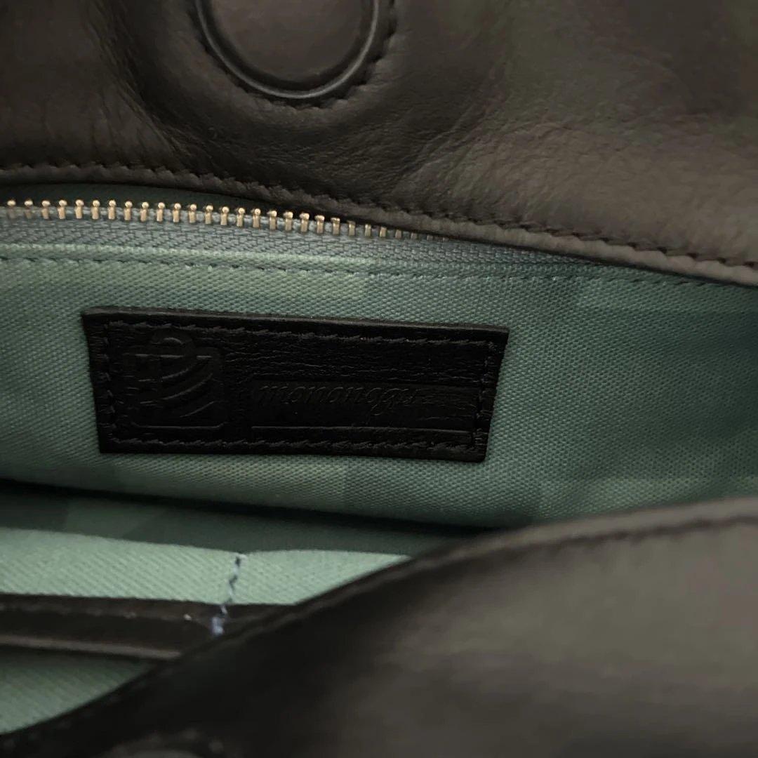 新品未使用タグ付き❣️mononogu モノノグ　黒 2wayバッグ