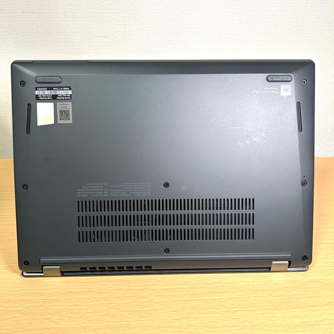 美品 Lenovo ThinkPad L13 Gen4 i5 16GB オフィス